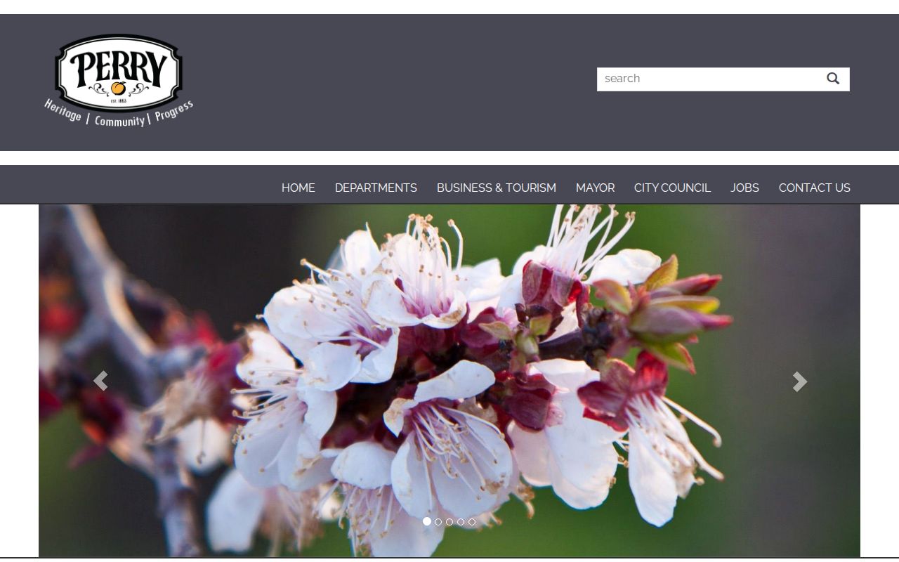 Official Perry City website and municipal information
